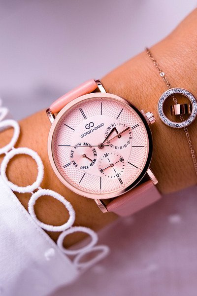 Women's Watch Giorgio & Dario Pink Ranaha