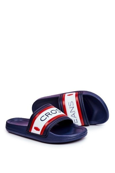 Vyriški „Slides Cross“ džinsai Navy FF1R4092