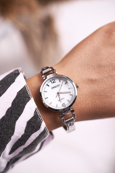 Brățară de ceas pentru femei Ernest Silver Chic