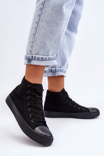 Baskets noires pour femmes Socerio