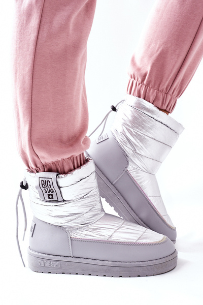 Bottes de neige pour femmes Big Star II274118 argent