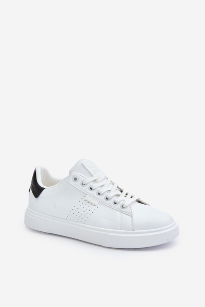 Herren Sneakers Aus Eko Leder Big Star OO174115 Weiß