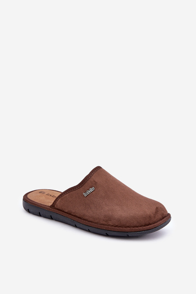 Chaussures d'intérieur pour hommes Pantoufles Inblu 9100002H Brunes