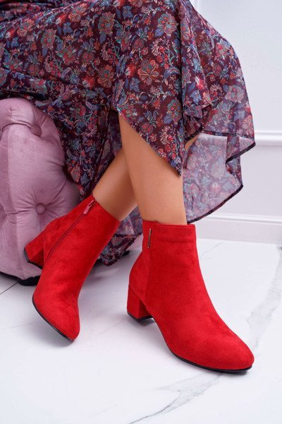 Bottes Chauffantes Femme Rouge Fiorelli