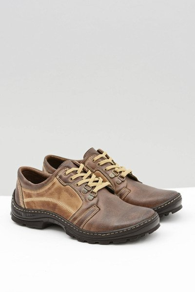 Demi-bottes Favello classiques en cuir marron pour hommes