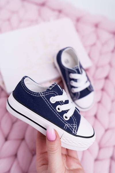 Baskets Classiques Enfant Bleu Marine Filemon