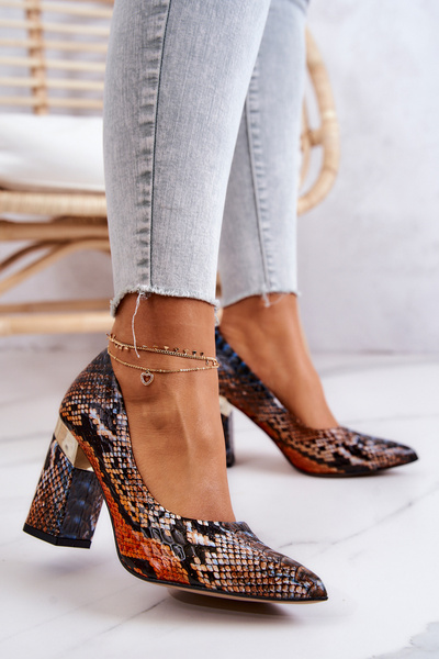 Odiniai siurbliai Lewski Snake 3117 Orange-Brown