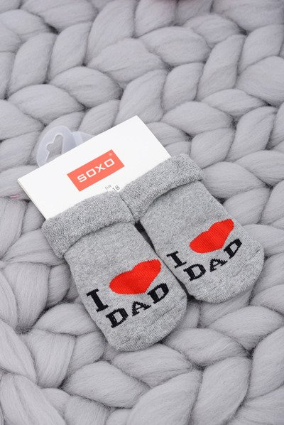 Infant Socks I Love Dad Soxo