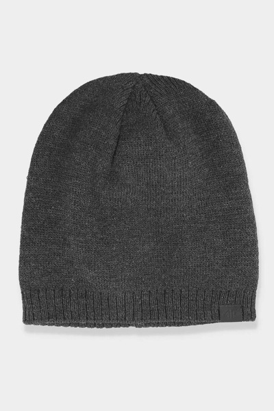 Men's Winter Hat 4F 4FAW23ACAPM304-23M Dark Grey