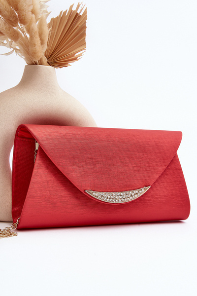 Pochette élégante avec chaîne Zarani Rouge