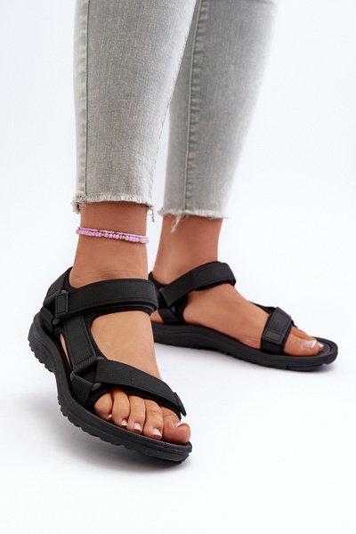 Sandales de sport légères noires pour femmes Lumeria