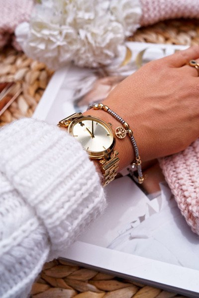 Bracelet chaîne femme arbre de vie arbre doré