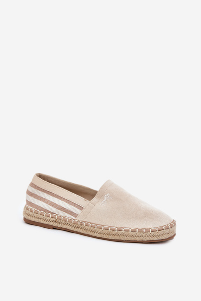Espadrile pentru bărbați din suede ecologic bej Nessar