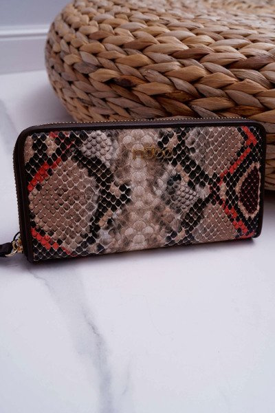 Portefeuille femme NOBO marron NPUR-H0060-CM17