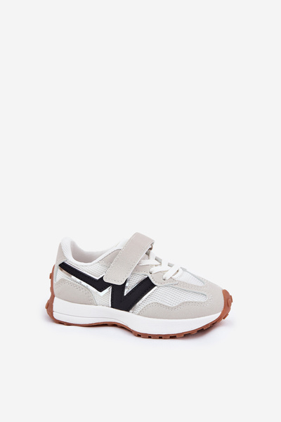 Adidași pentru copii cu velcro gri Tezzu