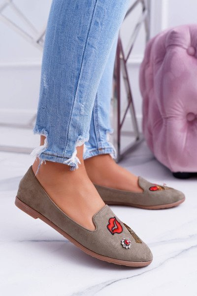 Patchs de rouge à lèvres Ballerina Ballerinas pour femmes olive