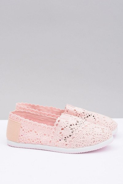 Lace-up Damen Ballerinas Little Sugar Puderrosa