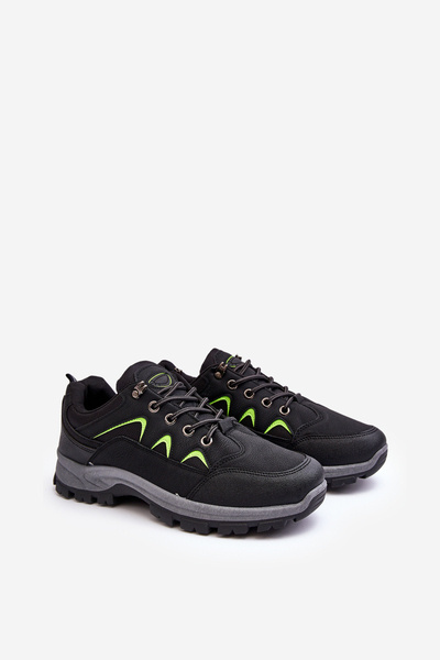 Herren Sport-Trekking-Schuhe Schwarz Ibarina