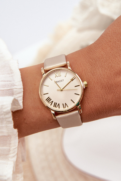 Damen Goldene Uhr Ernest E97316