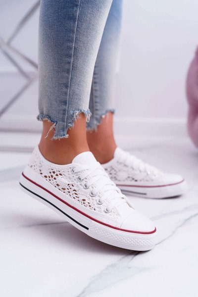 Adidași cu dantelă joasă pentru femei Veroli