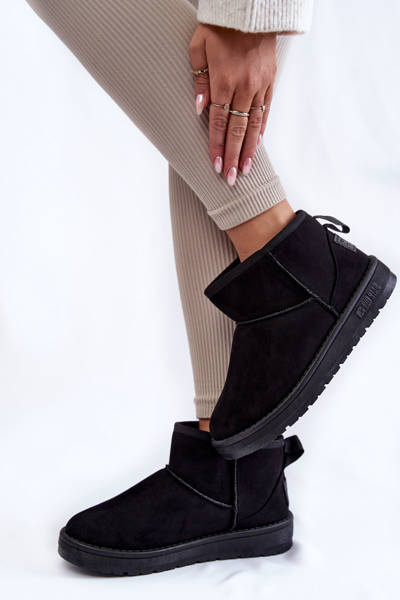 Bottes de neige chaudes pour femmes Big Star KK274288 noir