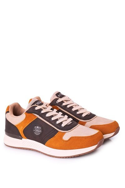 Männer Sportschuhe Turnschuhe Gelb Braun Harold