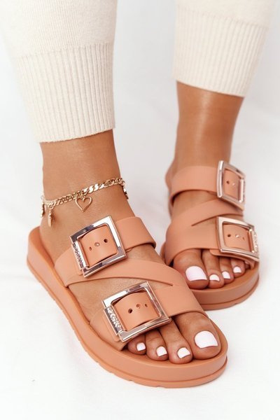Duftender Gummi Umweltfreundliche Flip Flops ZAXY HH285105 Camel