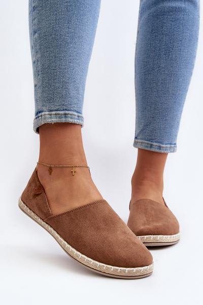 Espadrile femei din piele intoarsa Vulcano