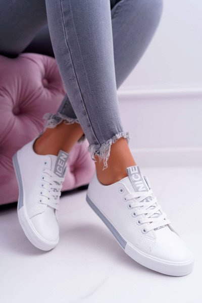 Adidași pentru femei cu curea gri gri nigrid