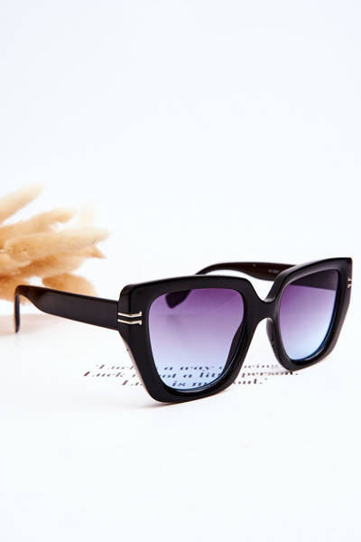 Lunettes de soleil classiques pour femmes V110061 Noir