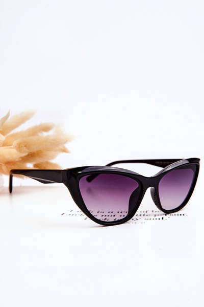 Ochelari de soare la ochi la modă V090169 Black Gradient Purple
