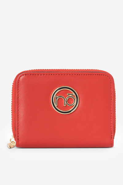 Damen Kleine Echte Leder Geldbörse Nobo NPUR-LR0021-C005 Rot