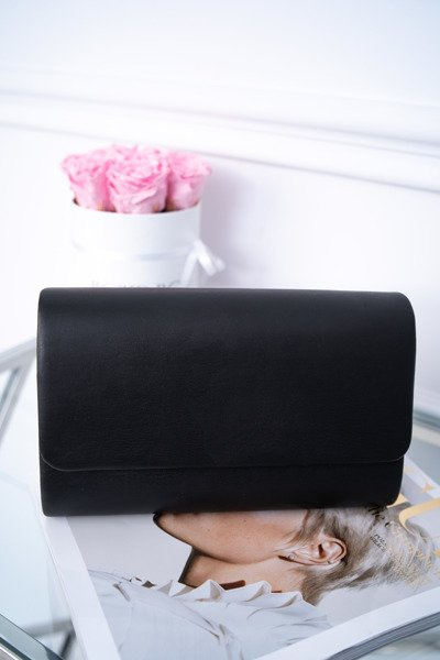 Damen Abend Handtasche Schwarz Clutch Bag