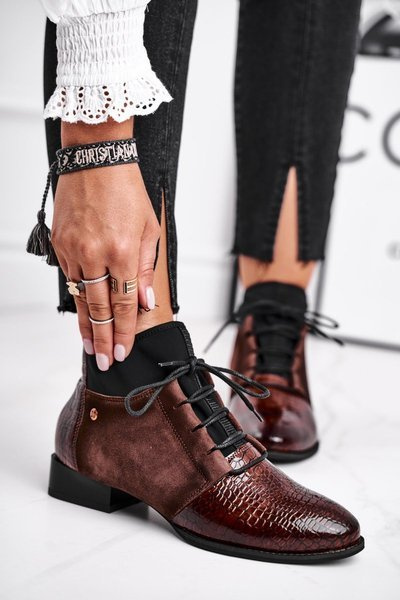 Bottes Femme Maciejka Cuir Marron 04744-02