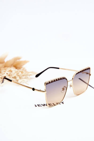 Dideli akiniai nuo saulės Prius V303 Gradient Blue-Orange