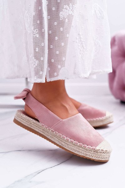 Espadrilles de tennis Dying Pink pour femme
