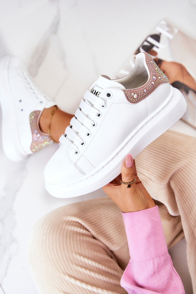 Damen GOE Sportschuhe JJ2N4051 Weiß-Rosa