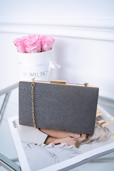 Women's Evening Handbag Glitter Graphite