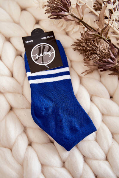 Blue Glezne de bumbac pentru tineret albastru