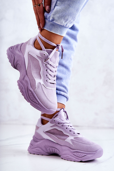 Chaussures de sport femme Sneakers Violet Bacaris
