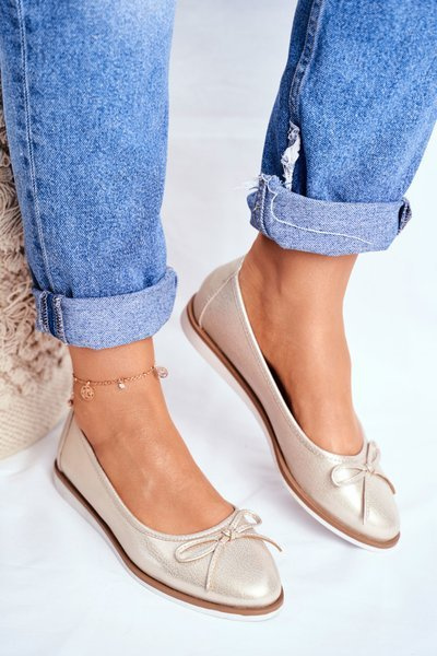 Ballerines Femme Sergio Leone Or BL612