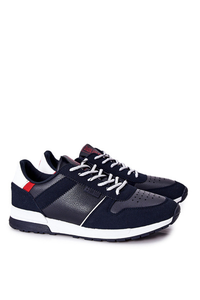 Pantofi pentru bărbați Memorie de memorie Big Star Black II174083