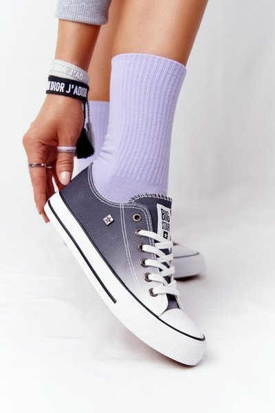 Adidași pentru femei Big Star HH274128 Ombre Negru