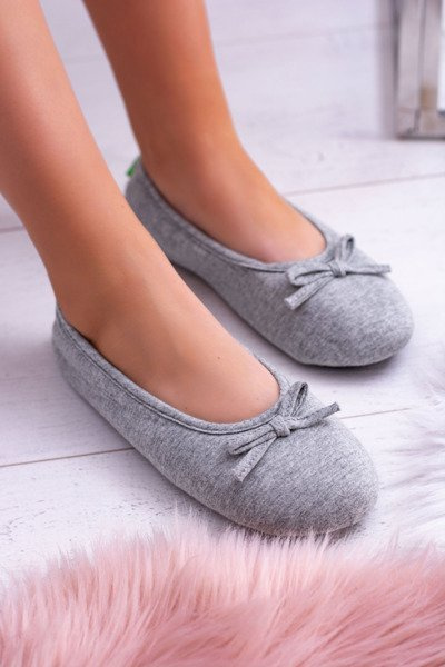 Dreex Cotton Grey Grey Sappers Ballerinas
