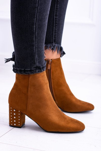 Cizme de stiletto pentru femei calde maro jocasta