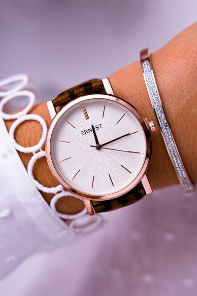 Moterų laikrodis Ernest Leopard Cedis