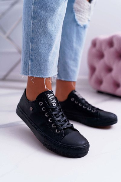 Adidași pentru femei Big Star Black EE274384