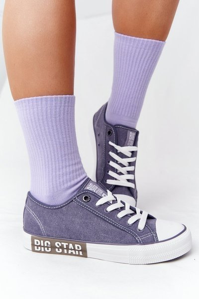 BIG STAR Damen Turnschuhe HH274114 Marineblau