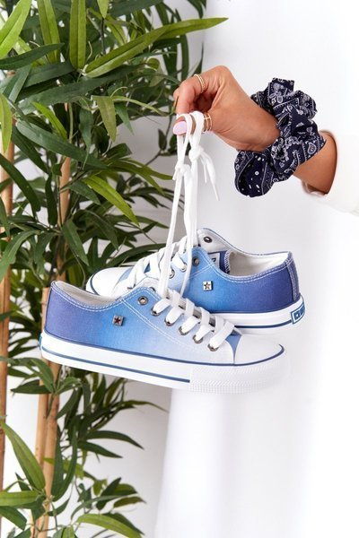 Damen BIG STAR Sneakers HH274129 Ombre Marineblau