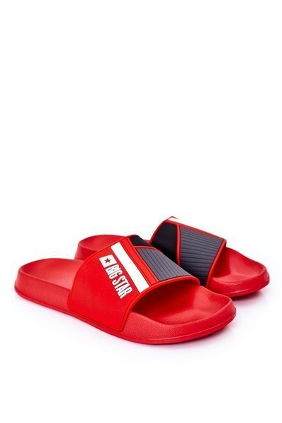 Men's Slippers Big Star HH174835 Red